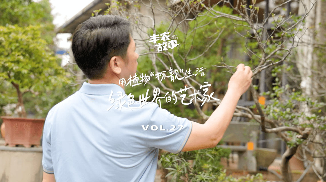 17年，他用一草一木去点亮了一个个家。